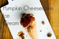 No Churn Pumpkin Cheesecake Ice Cream