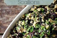 Jeweled Wild Rice Pilaf with Dried Cherries and Scallions