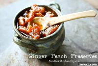 Golden Ginger Peach Delight