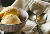 Five Minute Eggnog Ice Cream