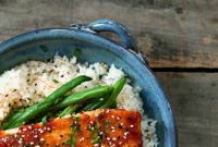 Blood Orange Miso Salmon Broil