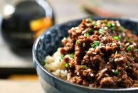 Quick Korean Beef Dinner