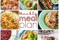 July 27th Weekly Meal Plan Made Simple