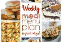 Stress-Free Meal Plan: January 3-10