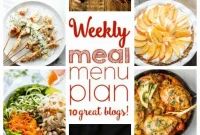 Effortless Weekly Menu: August 8-14