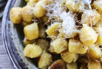 Pillowy Garlic Butter Gnocchi
