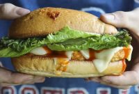 Legendary Buffalo Chicken Meatball Hoagie