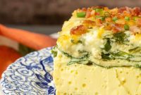 Cottage Cheese & Egg Protein Power Bake