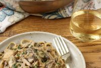 Savory Miso Mushroom Pasta