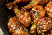 Honey-Glazed Garlic Chicken
