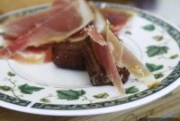 Salty-Sweet Country Ham Dates