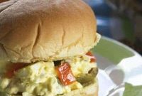 Dolores’s Signature Egg and Olive Sandwiches