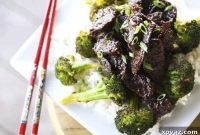 Sticky Ginger-Garlic Venison & Beef Stir-Fry