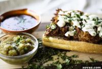 Sweet Fig and Savory Pork Mexican Molletes