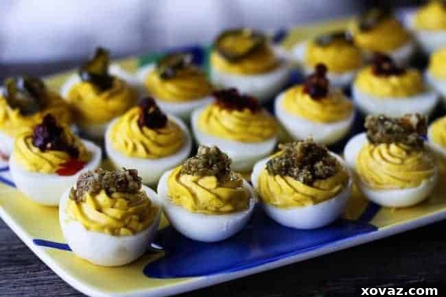 Best Basic Deviled Eggs with Topping Ideas