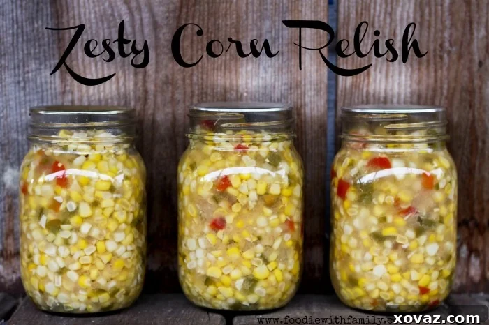 Zesty Summer Corn Relish Canned Perfection 2 Zesty Corn Relish | Homemade Canning Recipe