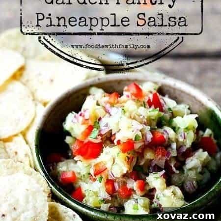 Garden Pantry Pineapple Salsa, a quick and easy recipe