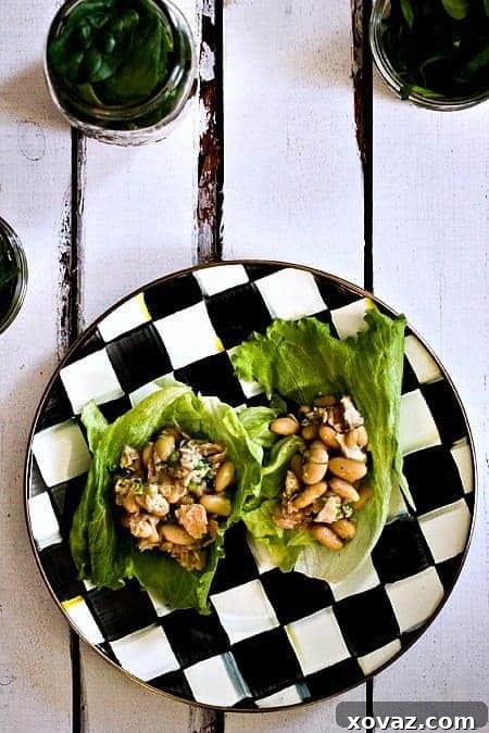 Mediterranean Tuna & White Bean Power Salad 2 Fresh, light marinated white bean and tuna salad