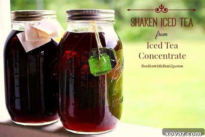 Copycat Starbucks Shaken Iced Tea From Concentrate 2 Delicious Shaken Iced Tea and Iced Tea Concentrate