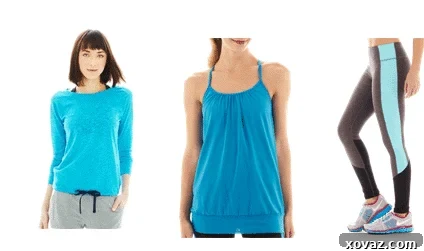 Effortless Elegance for Your Holiday Party Circuit 4 Woman dressed in activewear for a holiday fitness event. #ActiveHoliday #BarreFit #JCPenneyActive