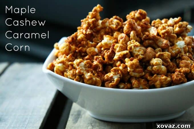 Maple Cashew Caramel Delight 3 Cashew Maple Caramel Corn cooling on baking sheets lined with silpat mats.