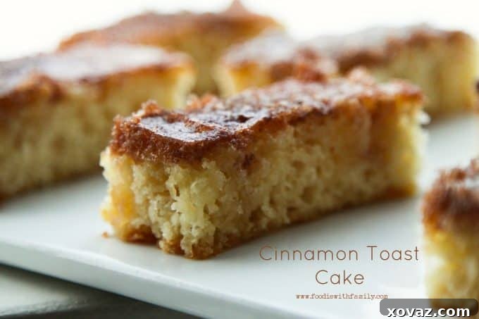 Golden Cinnamon Toast Cake 2 Simple, buttery, tender, indulgent Cinnamon Toast Cake, a must-try easy cake recipe for cinnamon lovers
