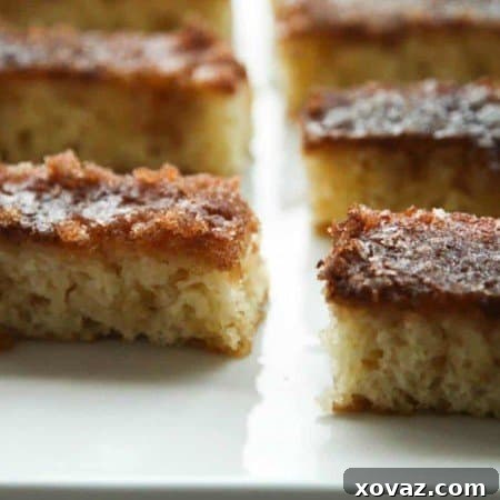 Buttery, tender, indulgent Cinnamon Toast Cake from foodiewithfamily.com