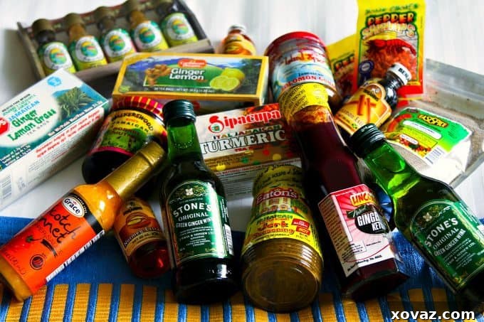 How Food Bloggers souvenir shop in Ocho Rios, Jamaica. Sailing with the #CarnivalBreeze #client - Culinary souvenirs from your Caribbean cruise.