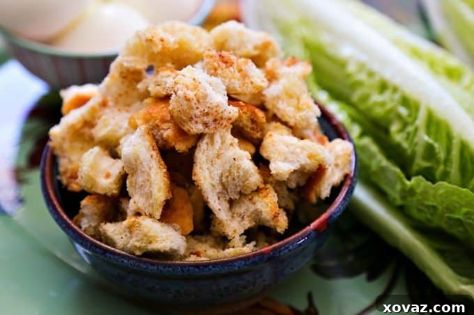 Homemade Torn Croutons from foodiewithfamily.com