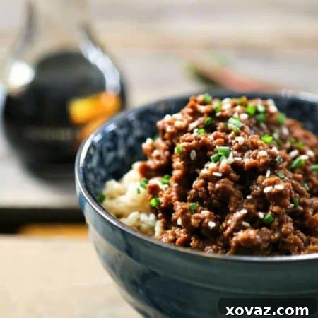 15 Minute Korean Style Beef. Slightly spicy and somewhat sweet, with a taste reminiscent of bulgogi from foodiewithfamily.com