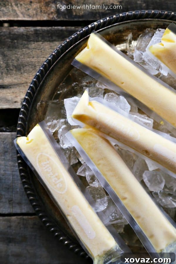 Homemade Ice Pops 2 Homemade DIY Freezer Pops and Ice Pops from foodiewithfamily.com
