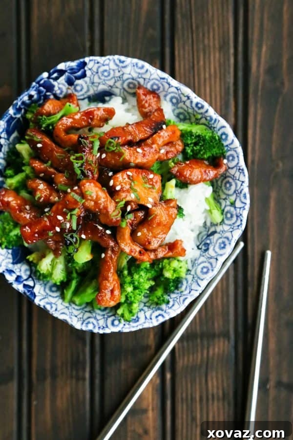 Luscious Ginger-Garlic Glazed Sticky Pork 5 Easy Garlic Ginger Glazed Sticky Pork is a tremendously flavorful and fast dinner that beats take-out any day of the week.