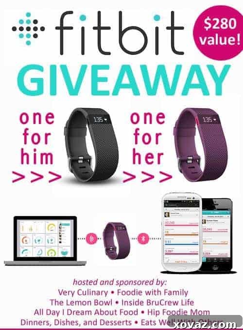 Fitbit Charge HR Power Couple Giveaway 2 Fitbit Charge HR 2-Pack Giveaway: Win two fitness trackers for you and a loved one to boost your wellness journey.