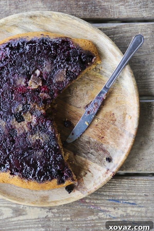 Rustic Skillet Berry Cake 2 Summer Berry Skillet Cake, easy, gorgeous, delicious...