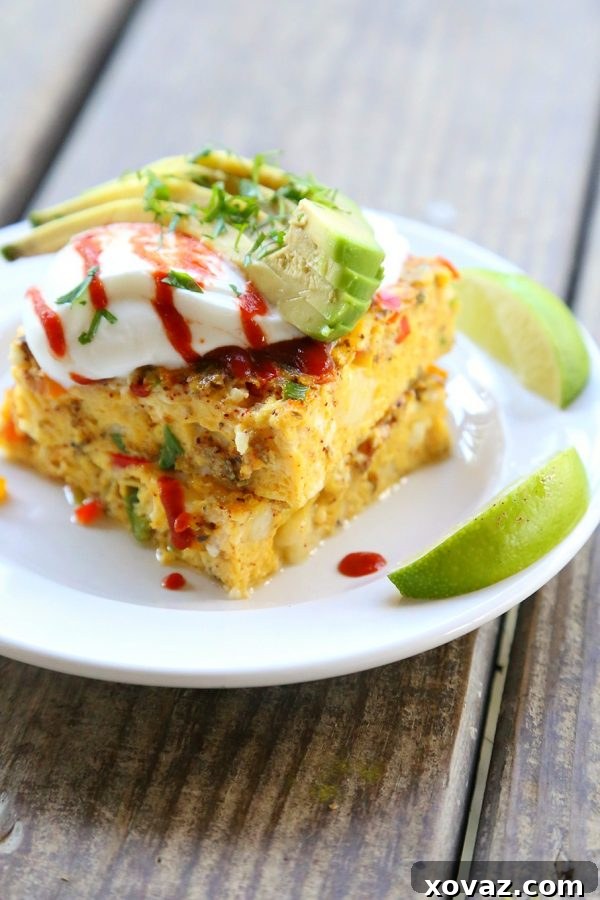 Flavorful Western Baked Omelet, a perfect healthy lunch option from foodiewithfamily.com #PackItCool #sponsored