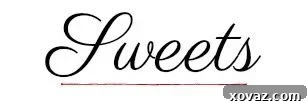 Weekly meal plan header for sweet and delicious desserts.