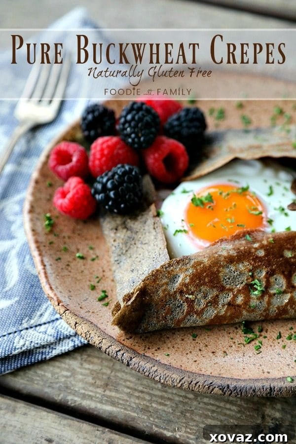 Perfect Naturally Gluten Free Buckwheat Crepes 7 Pure Buckwheat Crepes are a classic staple of French cuisine: crispy edged, simple to make, and wonderful most especially wrapped around savoury ingredients, but great around sweet ones, too.