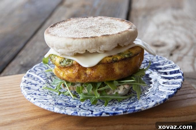 Baked Egg Bites 5 Muffin Tin Eggs neatly stacked, ready for meal prep and storage, showcasing their portability and convenience for busy schedules.