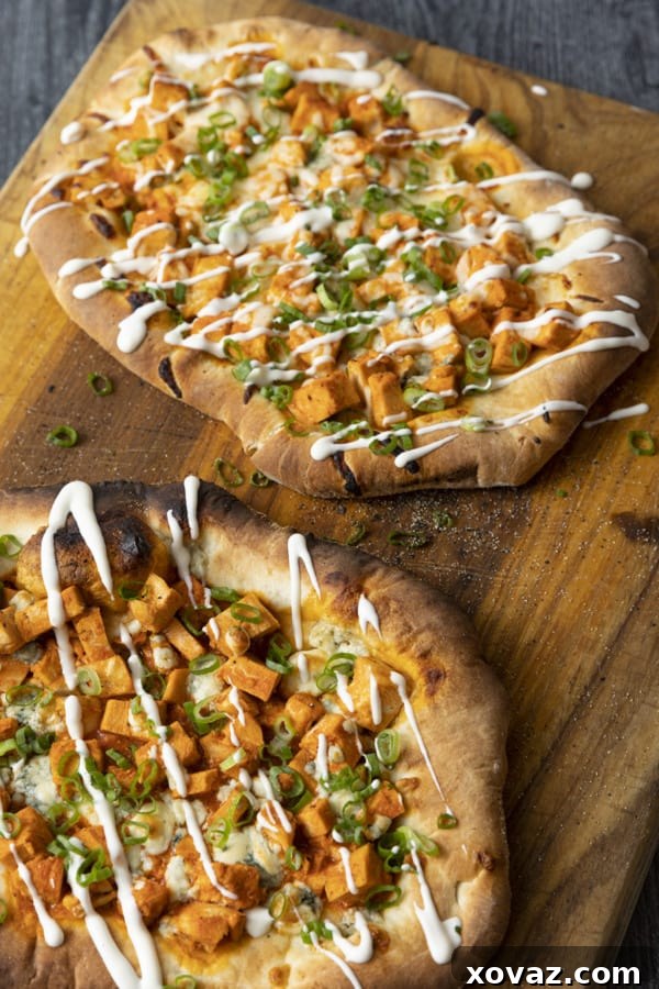 Bold Buffalo Chicken Flatbread 5 Rhodes frozen dough rising on a baking sheet, ready for Buffalo Chicken Flatbread preparation.