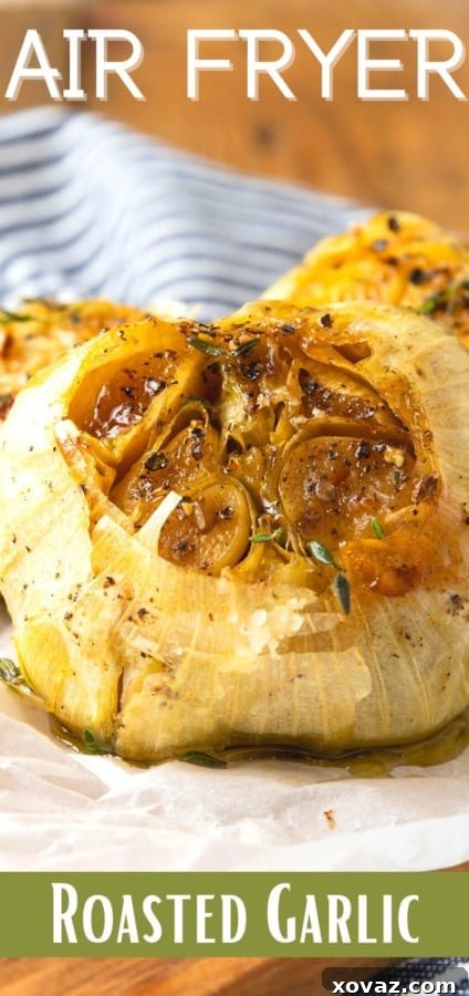 Creamy Air Fryer Roasted Garlic 8 img 33365 8