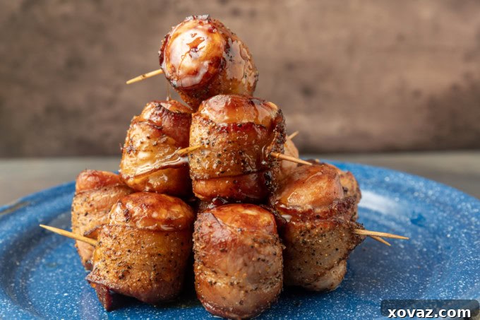 Crispy Air Fryer Kielbasa 5 Kielbasa and bacon ready to be cooked in the air fryer, seasoned with rub
