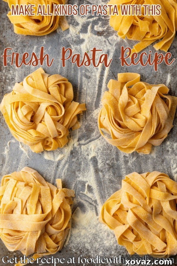 Mastering Fresh Pasta from Scratch 19 Fresh pasta drying on a rack.
