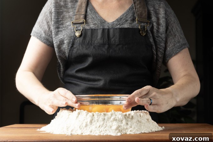 Mastering Fresh Pasta from Scratch 6 Pasta dough being fed through a pasta roller.