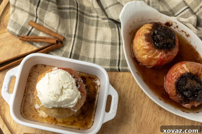 Homestyle Baked Apples 7 old-fashioned baked apples in ramekins