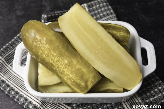 n Pickles are kosher dill pickles at their crunchiest, saltiest best! These homemade Claussen pickles taste like the commercial ones you find at the store, but better. And better yet, they're ridiculously easy to make!