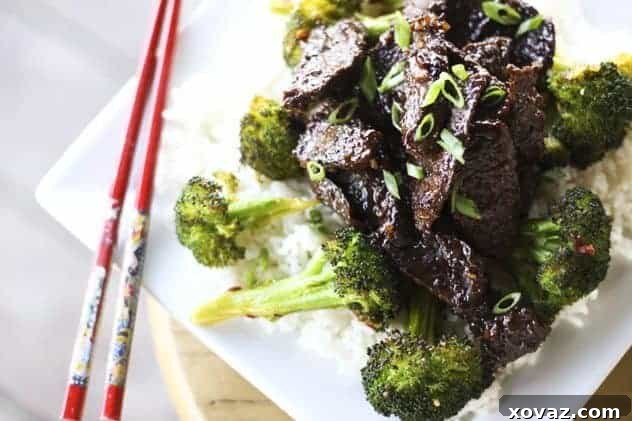 Sticky Garlic Ginger Venison Stir Fry
