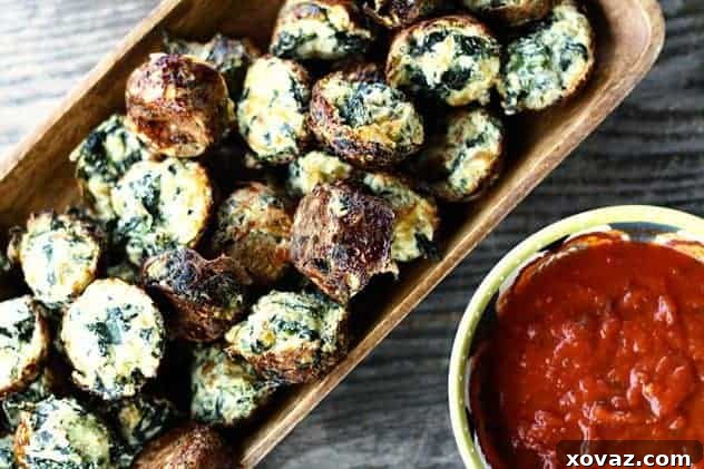 Cheesy Spinach Puffs