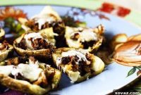 Smoky Pulled Pork Potato Boats