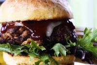Decadent Triple Threat Burger