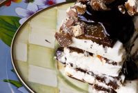 Twix Ice Cream Layer Cake